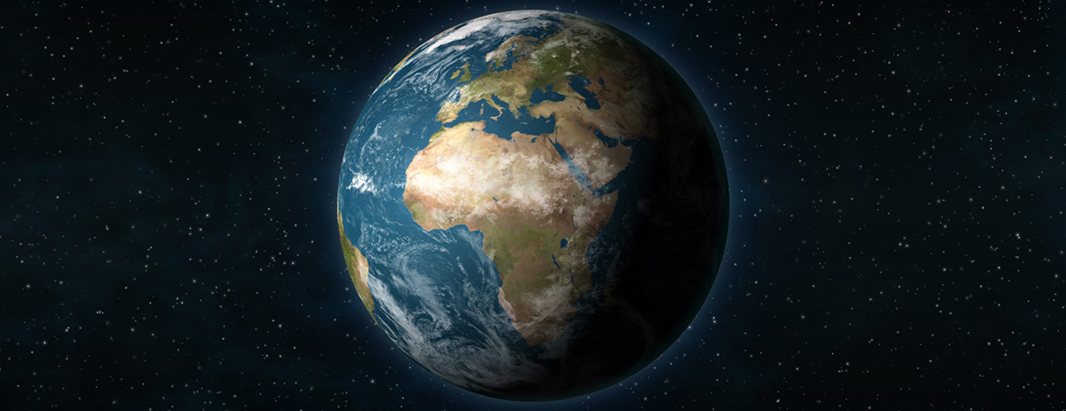An image of the earth